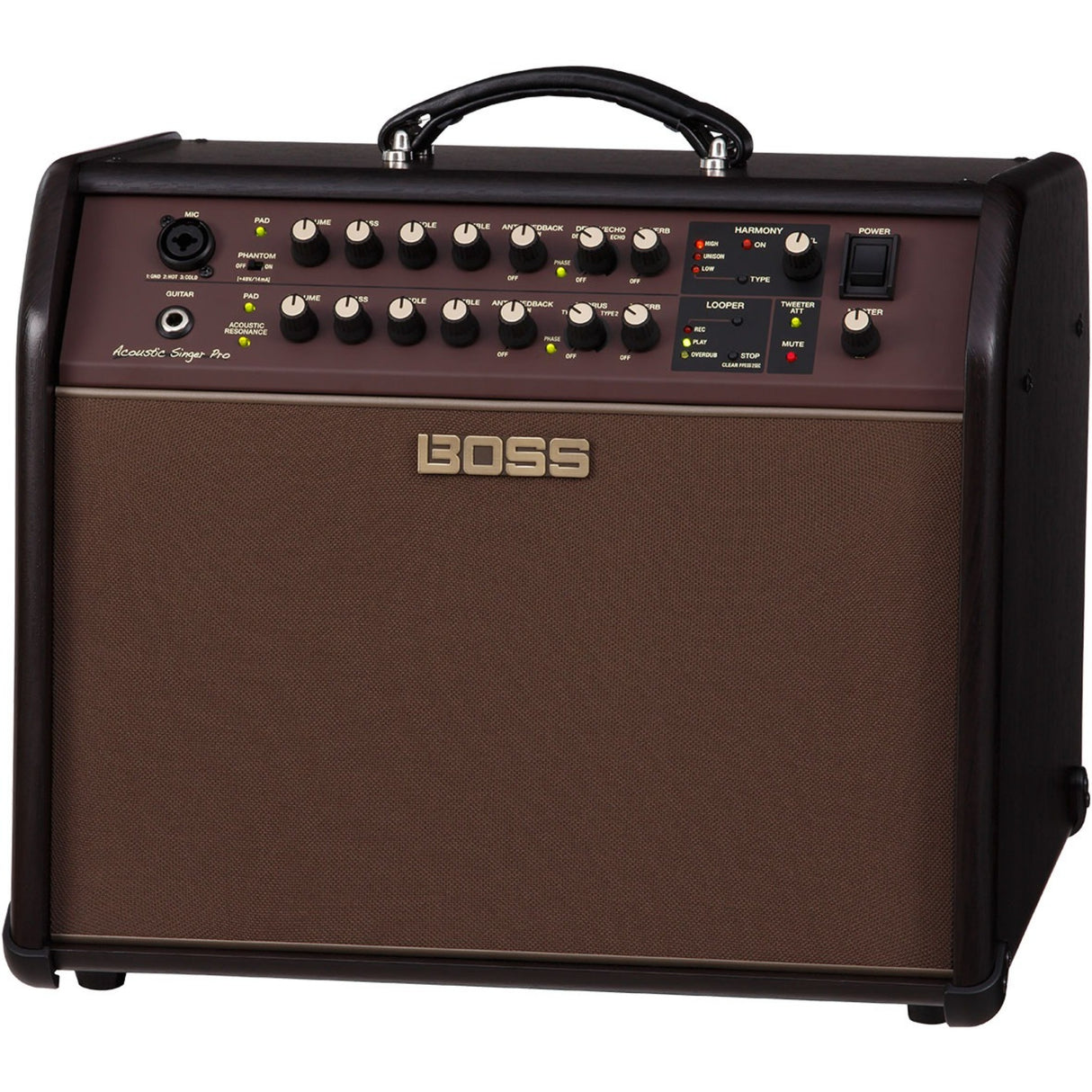 BOSS - BOSS Acoustic Singer Pro 120W Acoustic Guitar & Vocal Amplifier - ACS-PRO