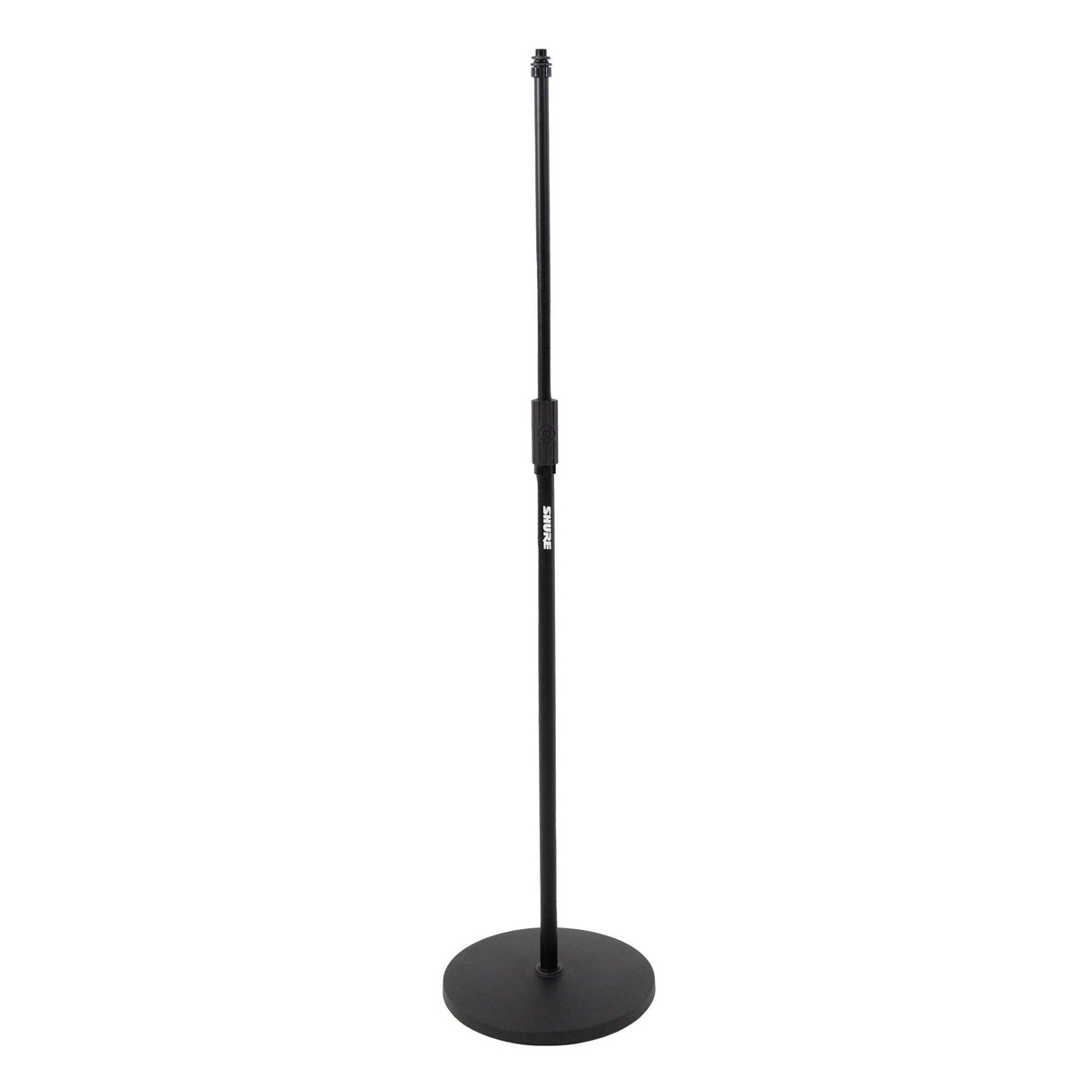 Shure Round Base Mic Stand with Standard Height-Adjustable Twist Clutch