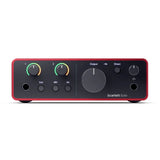 Focusrite Scarlett Solo 2 x 2 Audio Interface, 4th Gen