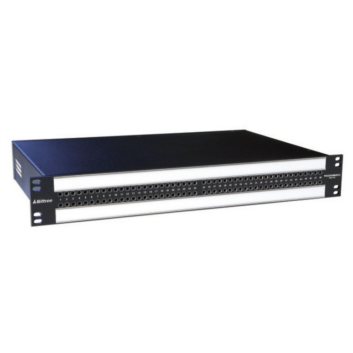 Bittree B96DC-FNSST/E3 M2OU12B E3 Full Norm Switched Ground TT Patchbay, 2 x 48 2RU