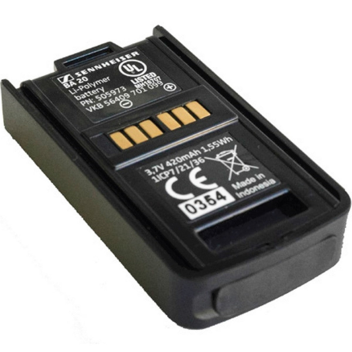 Sennheiser BA 20 Rechargeable Battery Pack for AVX EKP Compact Receiver