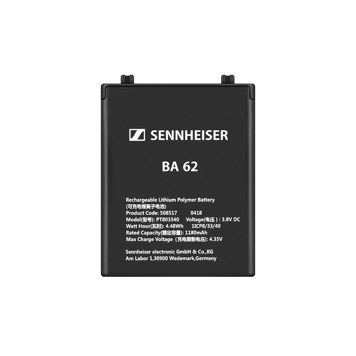 Sennheiser BA 62 Rechargeable Battery Pack for SK 6212