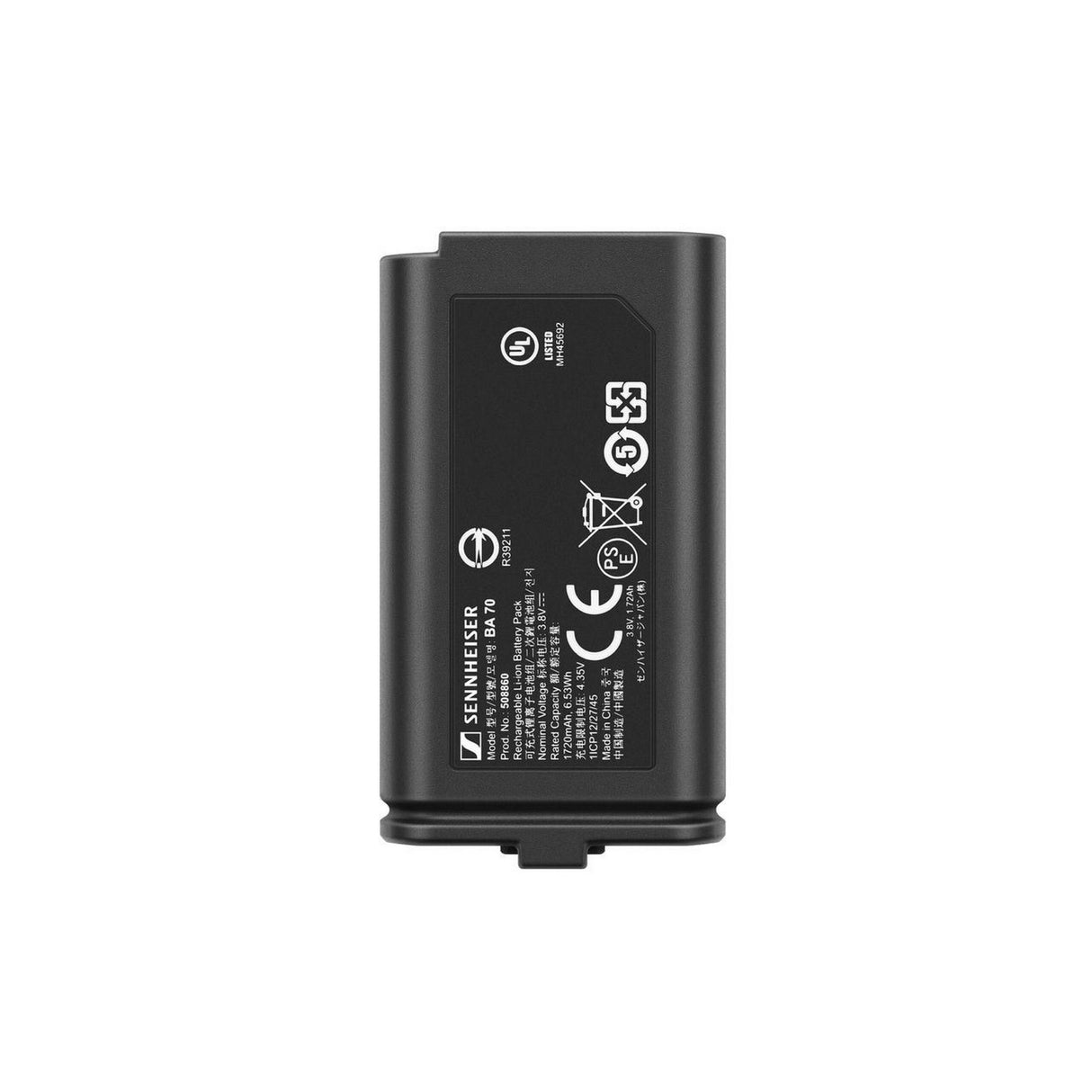 Sennheiser BA 70 Rechargeable Battery Pack for EW-D SK/EW-D SKM-S