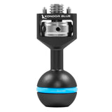 Kondor Blue 3/8 Inch Ball Head with Locating Pins for Magic Arms, Black