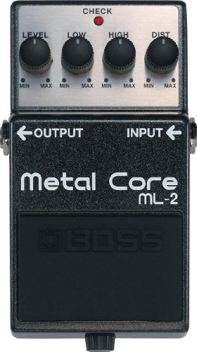 Boss ML-2 Heavy Metal Cor Distortion Pedal