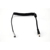 IndiPRO PP2PIN Porta-Pak 2.5mm Connector to Coiled 2-Pin Connector for Blackmagic Pocket Cinema Camera 4K/6K