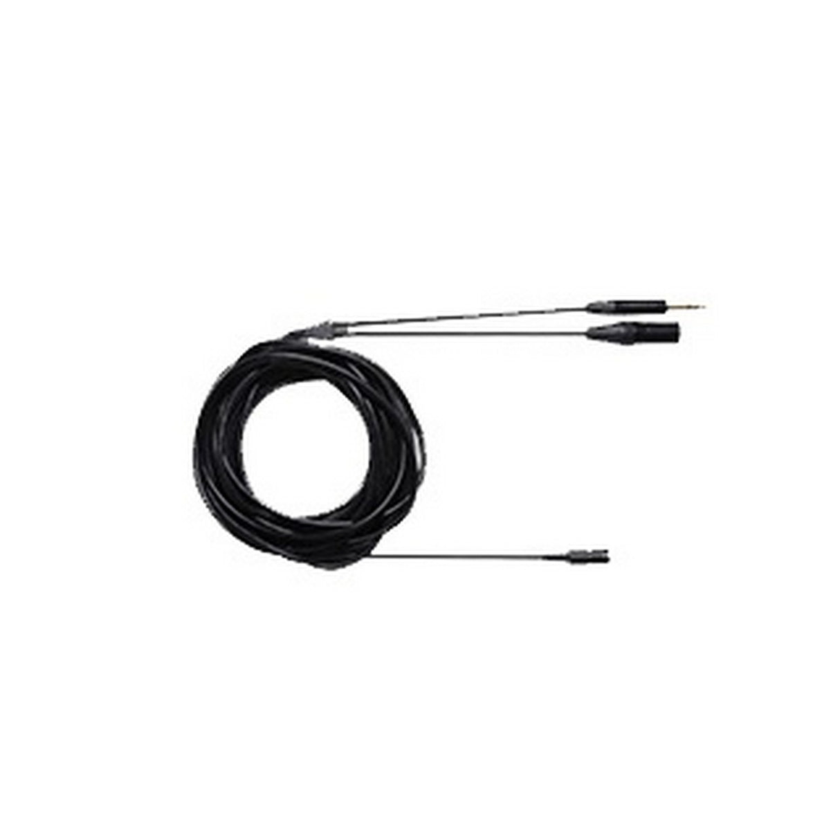 Shure BCASCA-NXLR3QI-25 | 25 Foot Detachable Neutrik Straight 3 Pin XLR Male and Quarter Inch Stereo Plug Cable
