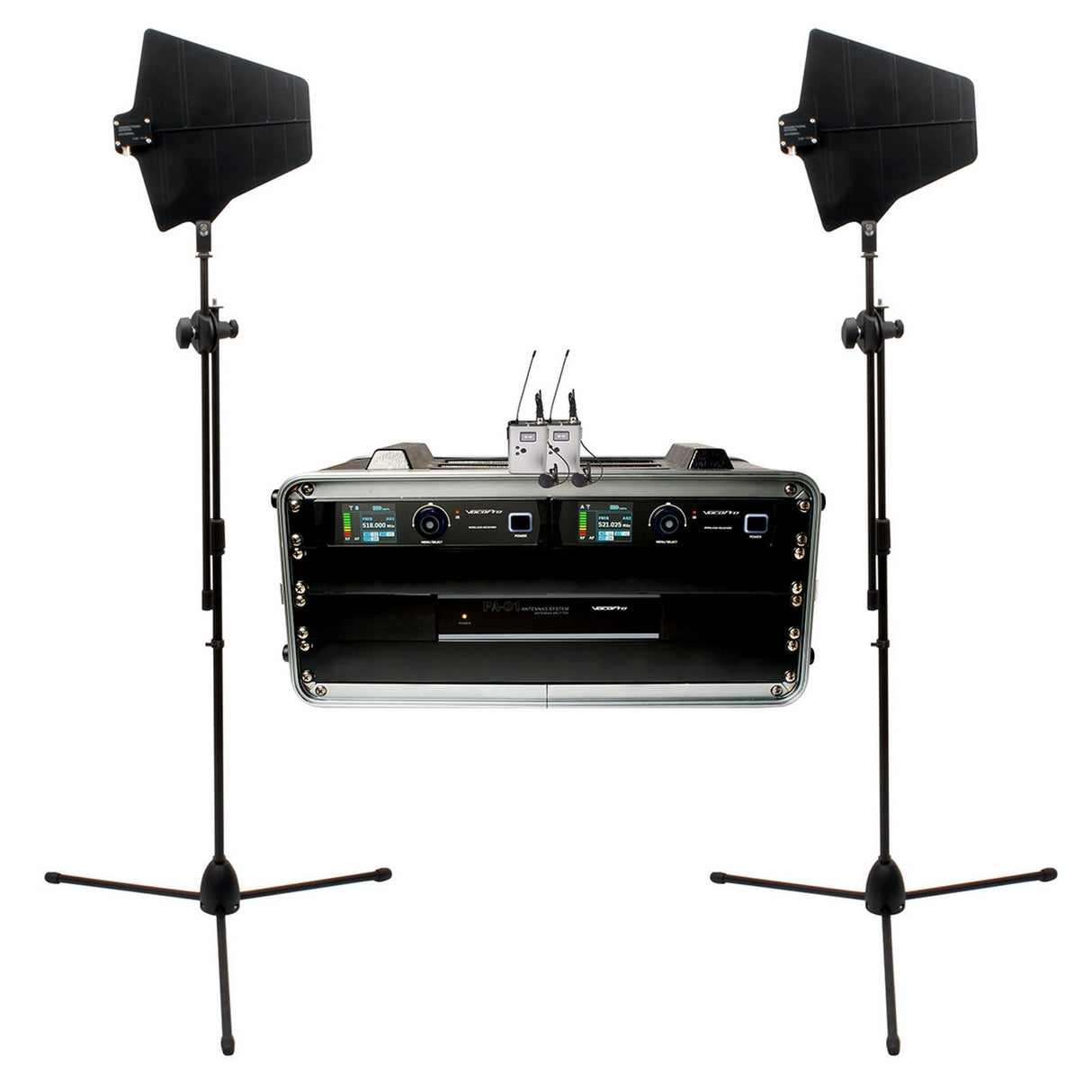 VocoPro BenchMark-Dual-BP Touring Grade True Diversity Wireless System