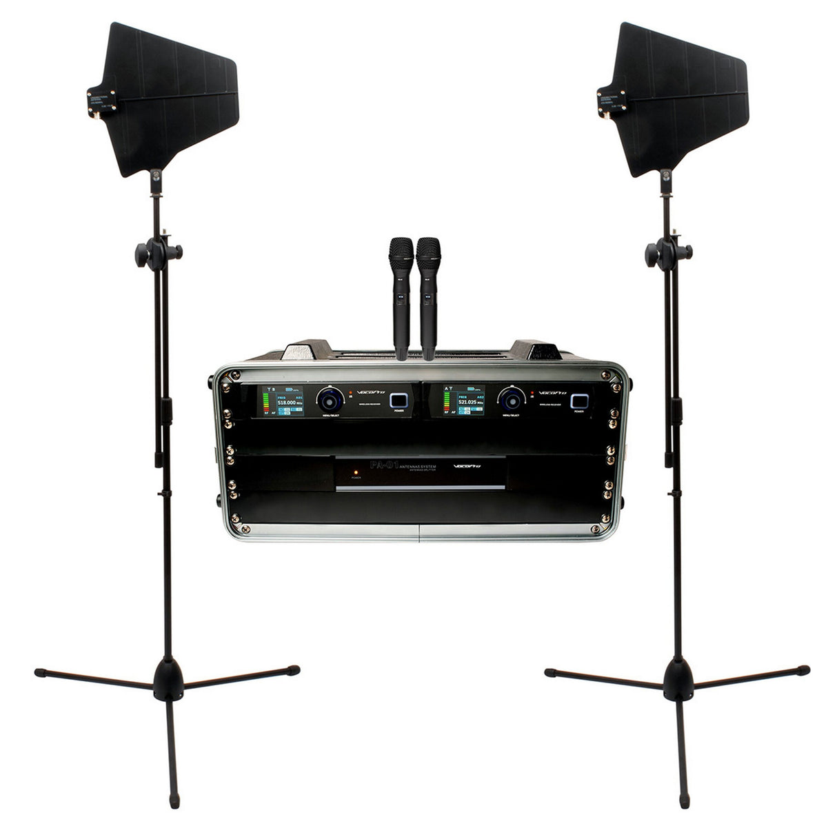 VocoPro BenchMark-Dual-HH Touring Grade True Diversity Wireless System