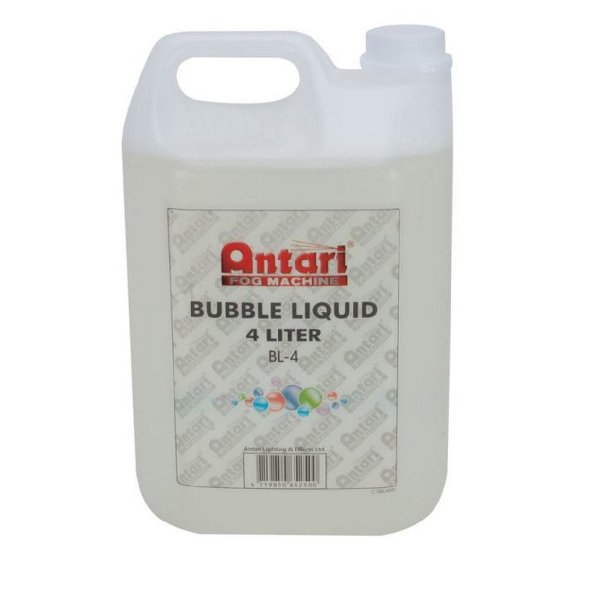 Antari BL-4 4 Liter Water-Based Bubble Liquid Composition