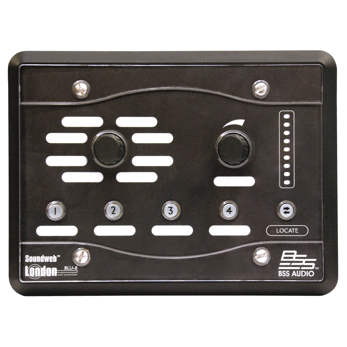 BSS BLU-8-V2-BLK | HiQnet Programmable Zone Controller Black