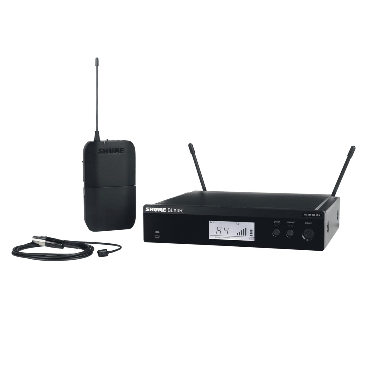 Shure BLX14R/W93 Wireless Rackmount Presenter System