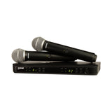 Shure BLX288/PG58 H10 Two PG58 Handheld Microphones Dual Channel Handheld Wireless System (Used)