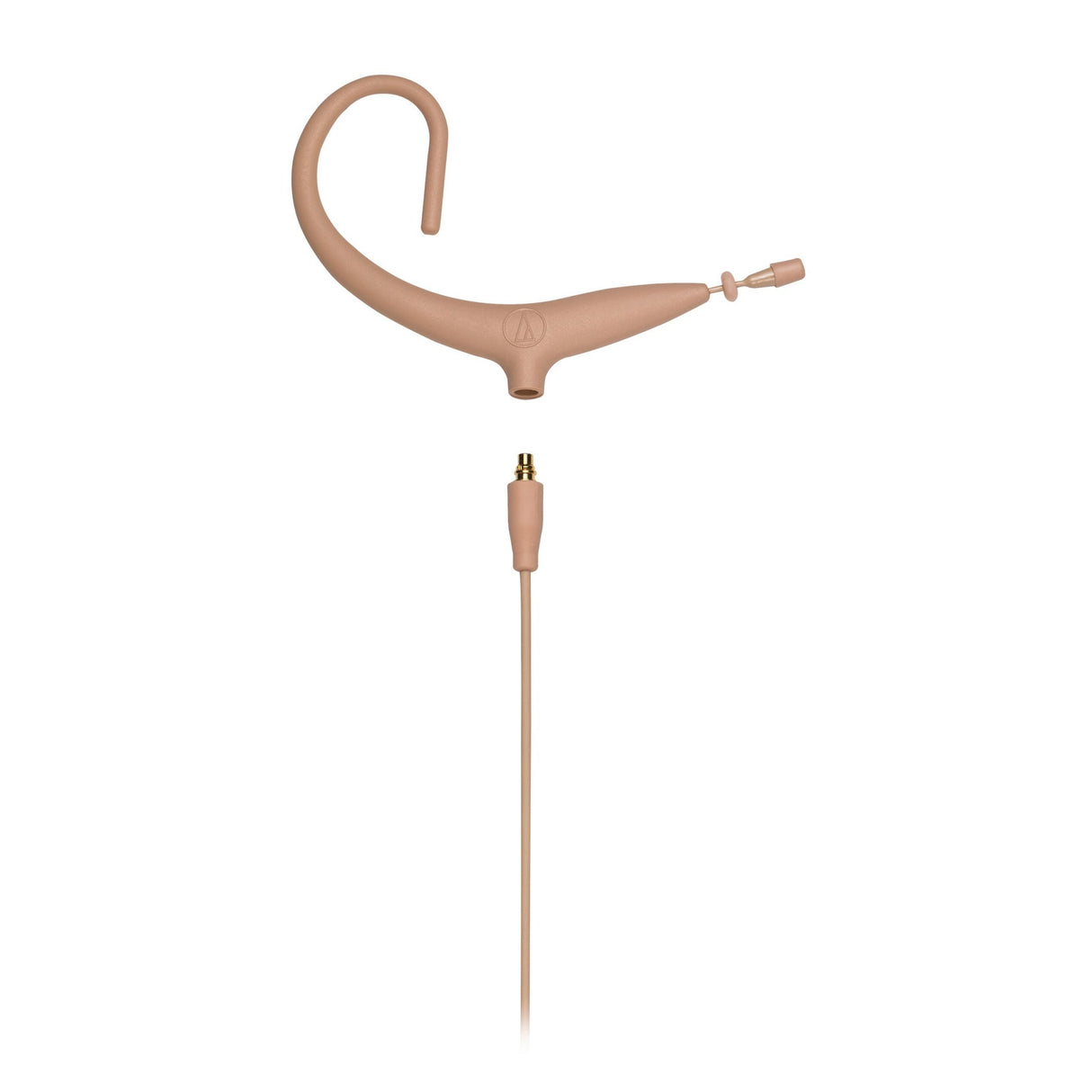 Audio-Technica BP893xCLM3-TH Omnidirectional Earset with Detachable Cable, Locking 3.5mm Connector, Beige