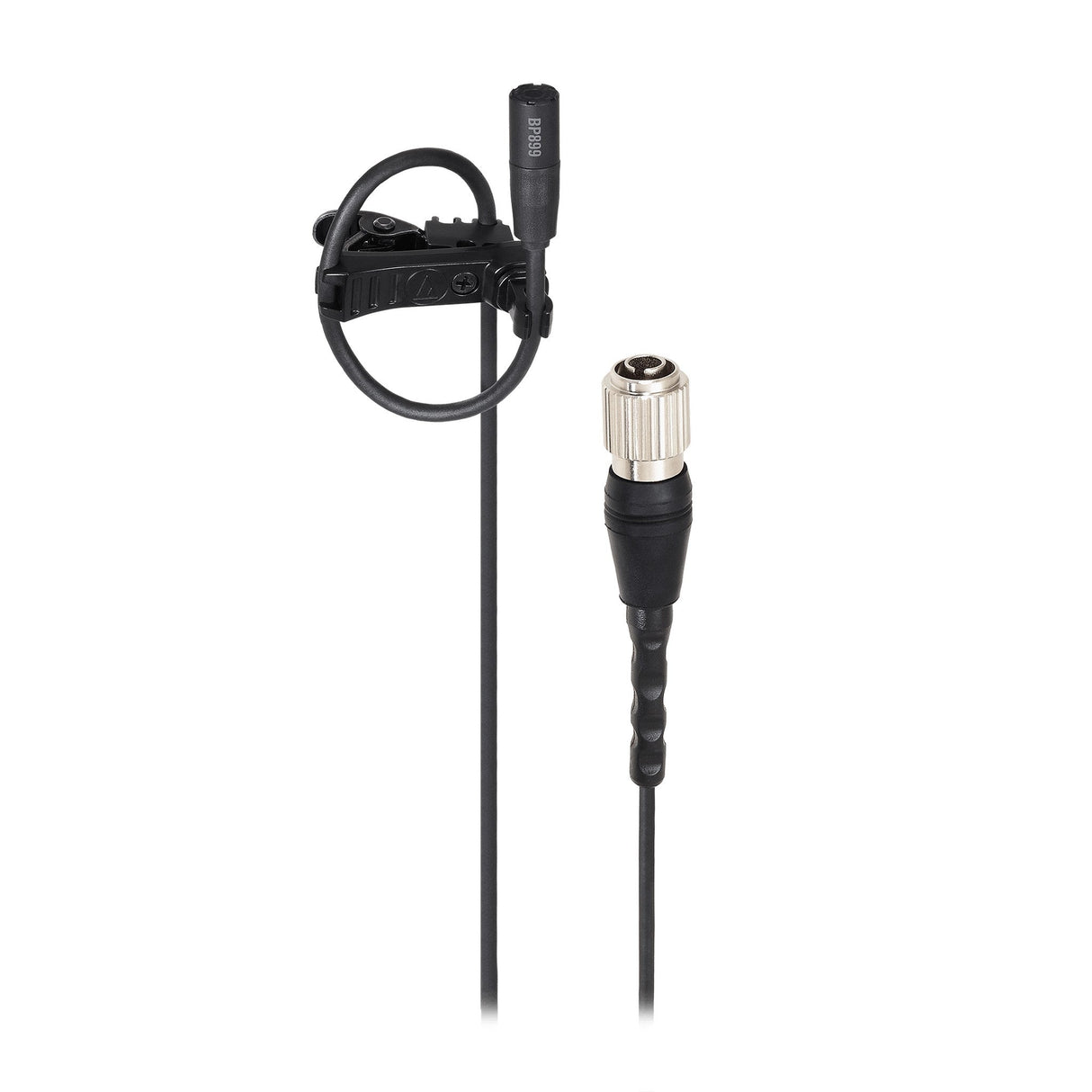 Audio-Technica BP899cH Omnidirectional Condenser Lavalier Microphone, 4 Pin Connector