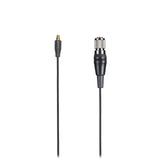 Audio-Technica BP894xcH Cardioid Earset with Detachable Cable, cH-Style Screw-Down 4-Pin Connector, Black