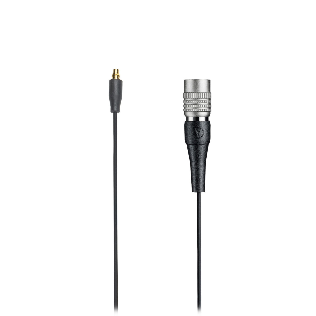 Audio-Technica BPCB-cW Headworn Wireless Microphone Cable, Locking 4-Pin Connector, Black