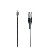 Audio-Technica BP894xcW Cardioid Earset with Detachable Cable, cW-Style Locking 4-Pin Connector, Black