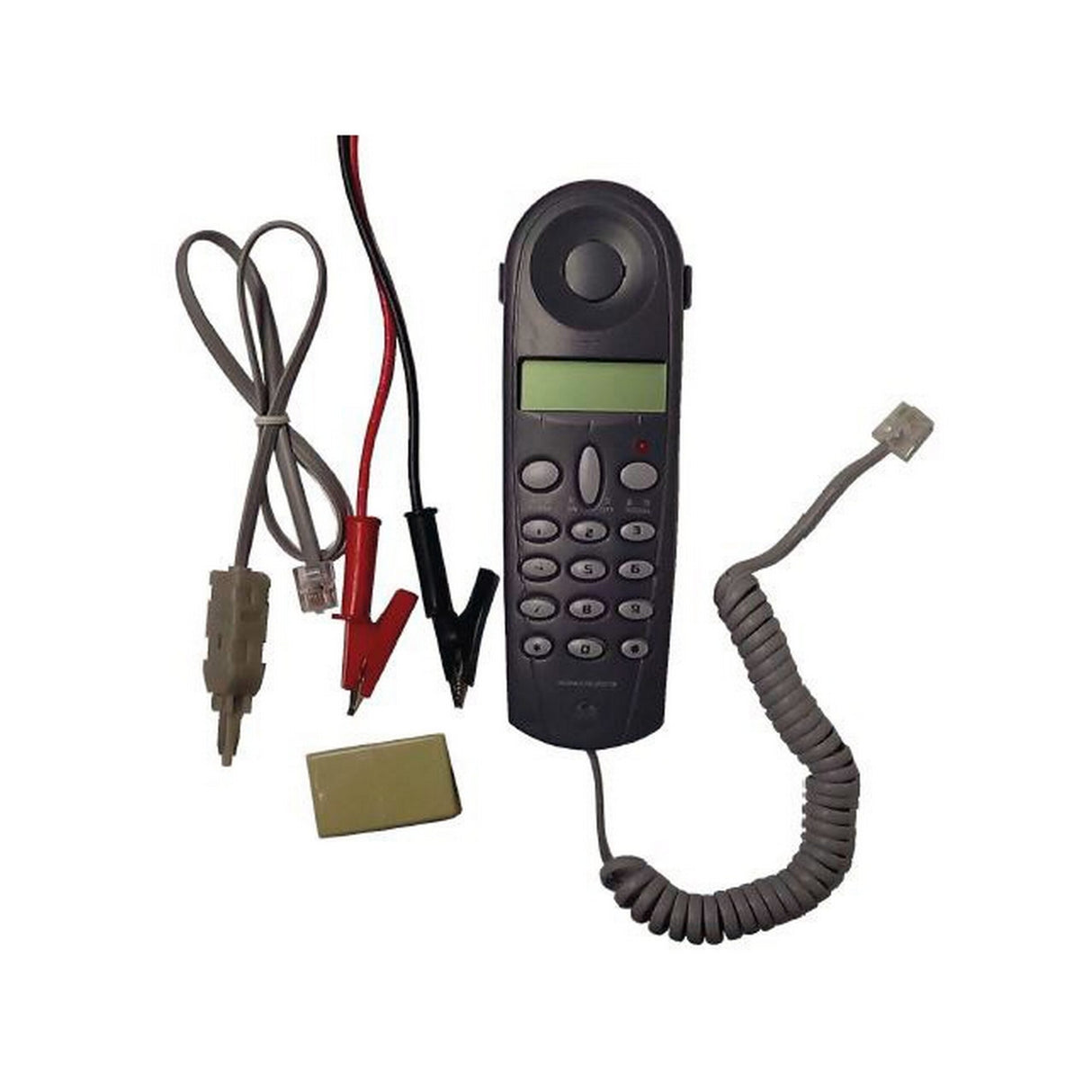 Triplett BSX200 Basic Telecom Butt Set with ON/OFF Dial Tone and Caller ID