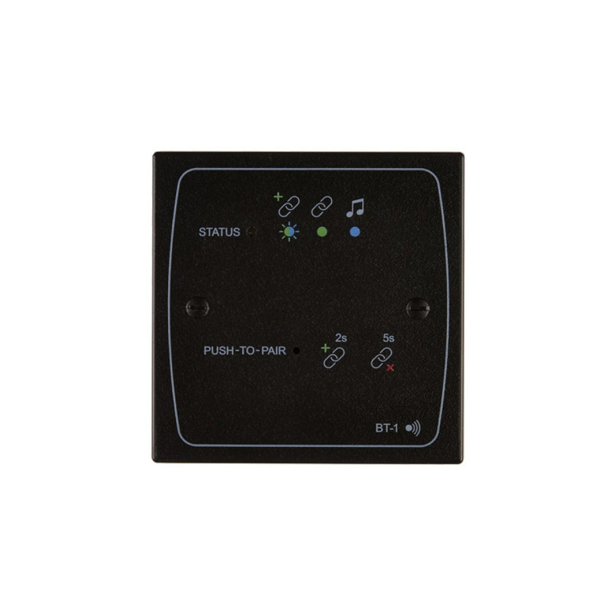 Cloud Electronics BT-1AEB 1-Gang US Bluetooth Active Input Plate for DCM1e, Black