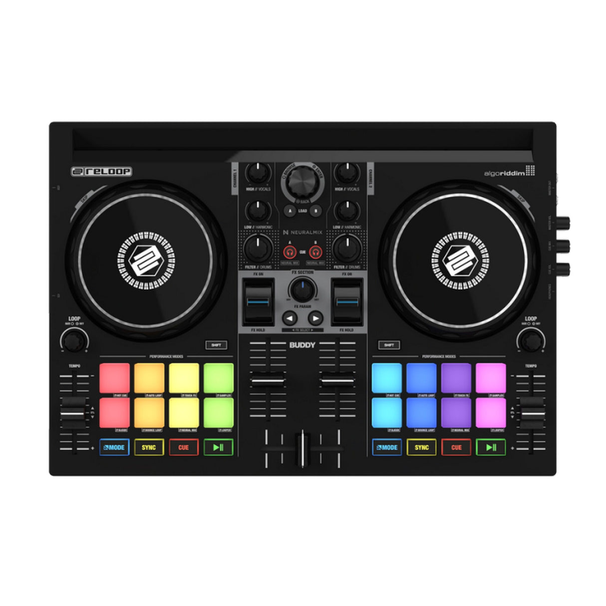 Reloop BUDDY Compact 2-Deck DJ Controller