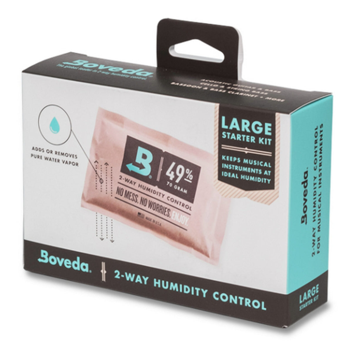 Boveda BVMFK-LG Starter Kit Humidity Control for Instruments, Large