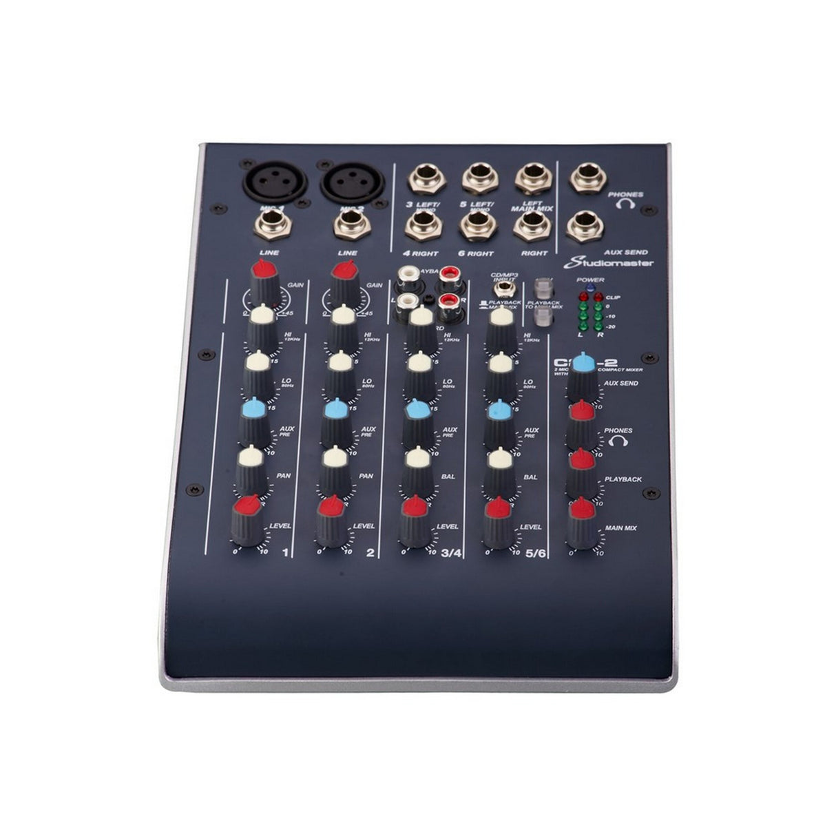Studiomaster C2S-2 2 Channel Ultra Compact USB Mixer