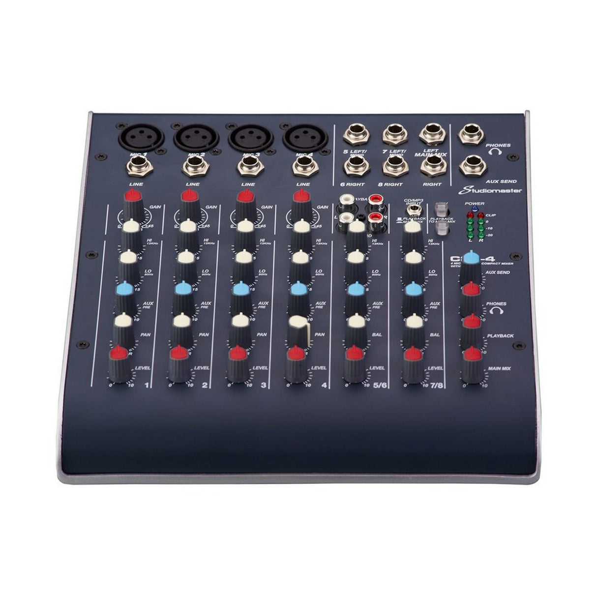 Studiomaster C2S-4 4 Channel Ultra Compact USB Mixer