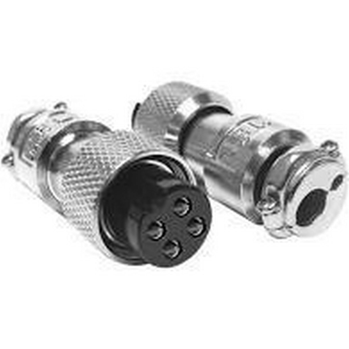 Heil Sound HMC4 4-Pin Round Female Stealth Cable Mount Microphone Connector, Pair