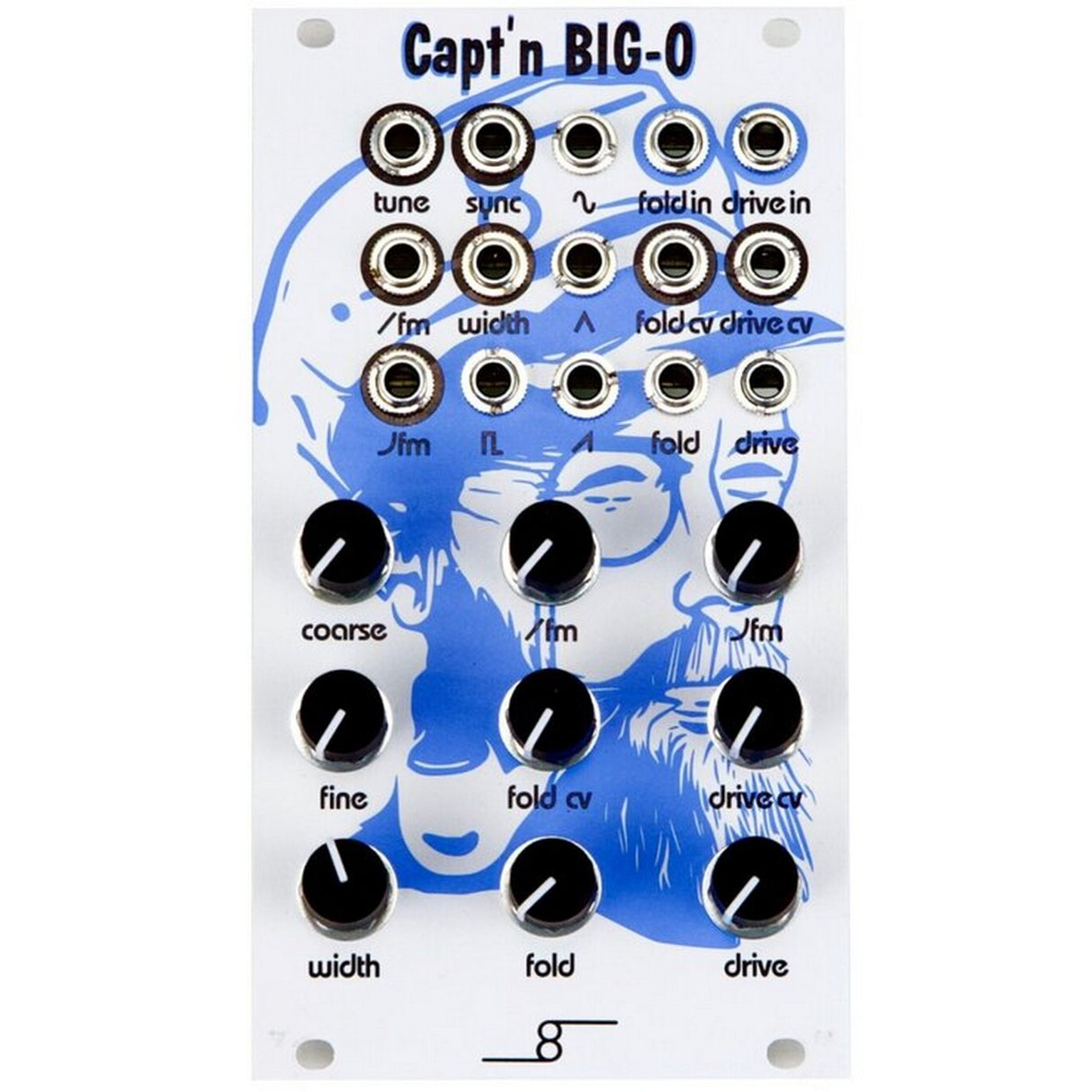 Cre8audio Capt'n Big-O Analog VCO Module with Waveshaping