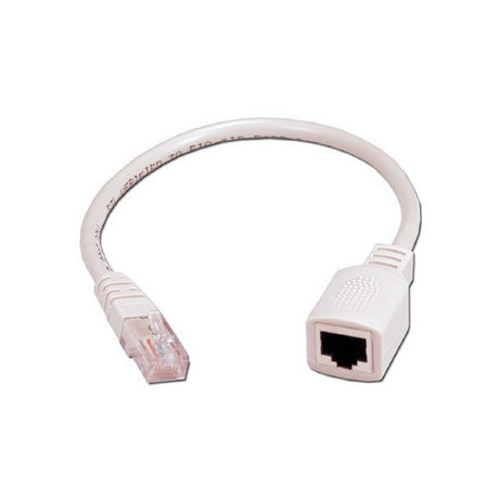 Connectronics CAT5E Male to Female PortSaver Cable, 1 Foot