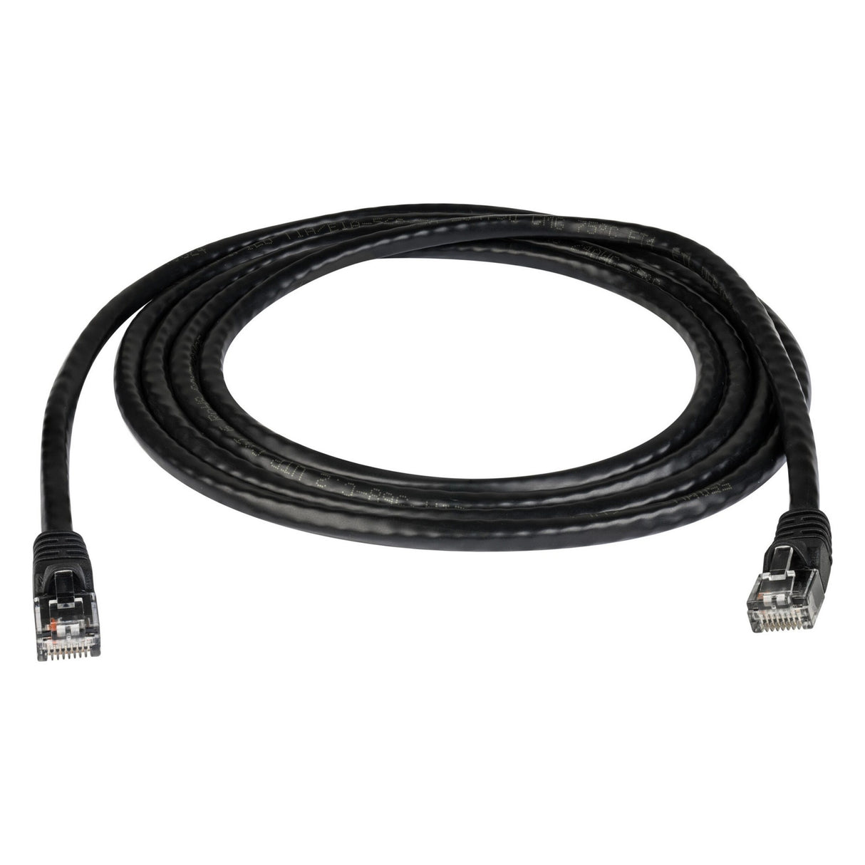Connectronics Molded UTP Cat6 Patch Cable 24AWG 50u, 15 Foot Black