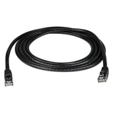 Connectronics Molded UTP Cat6 Patch Cable 24AWG 50u 15 Foot Black
