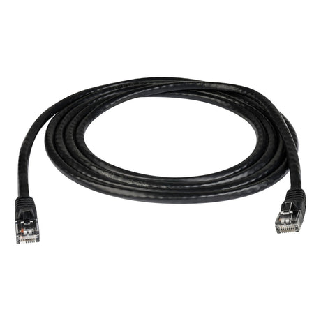 Connectronics Molded UTP Cat6 Cable 24AWG 50u, 7 Foot, Black