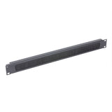 Lowell CBP-1 1U Cable Management Panel with Brush Strip Tray