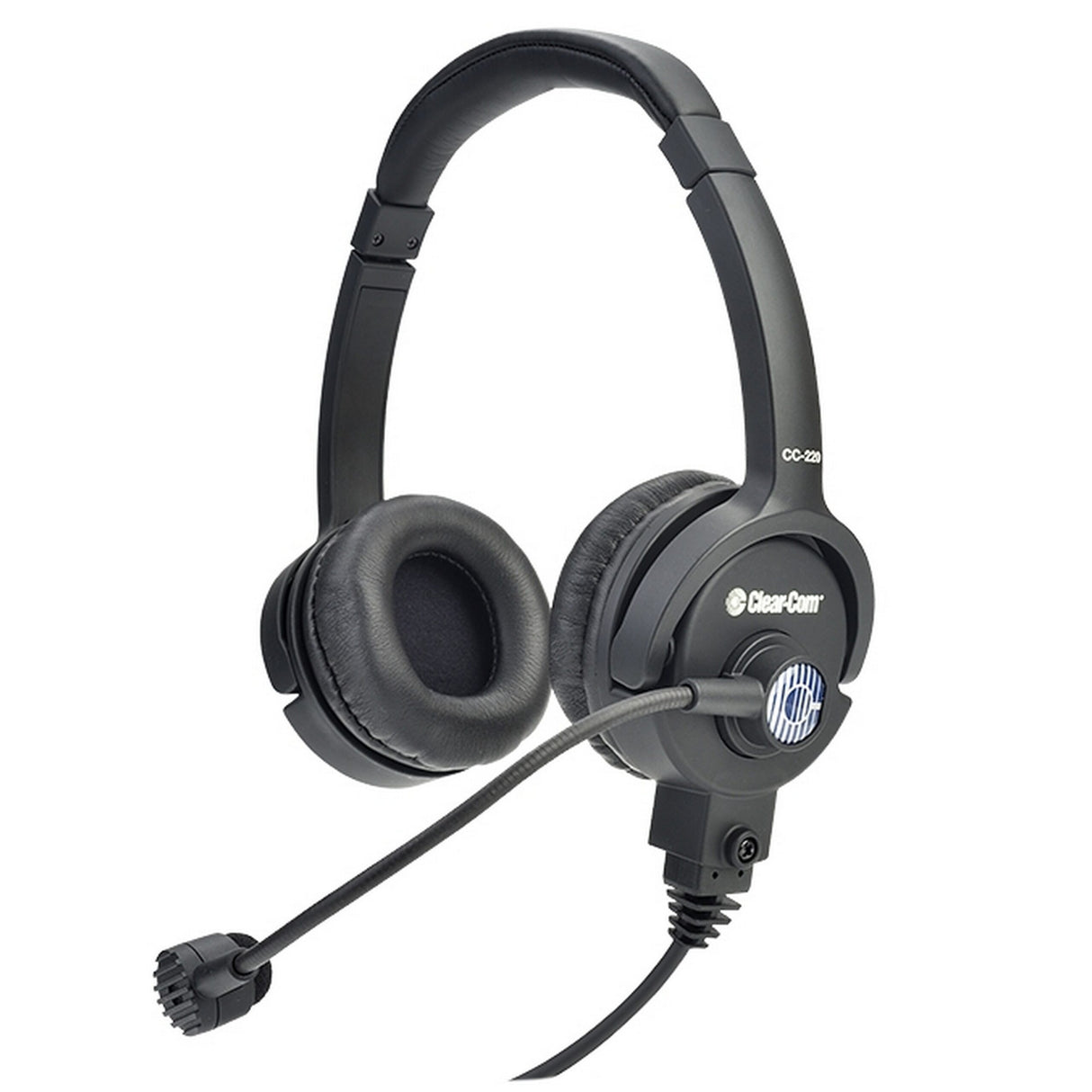 Clear-Com CC-220-MD4 Double Ear Headset with Mini DIN 4-Pin Connector