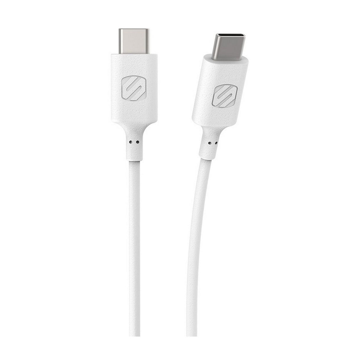 Scosche CC23WT StrikeLine Charge and Sync Cable for USB-C Devices White