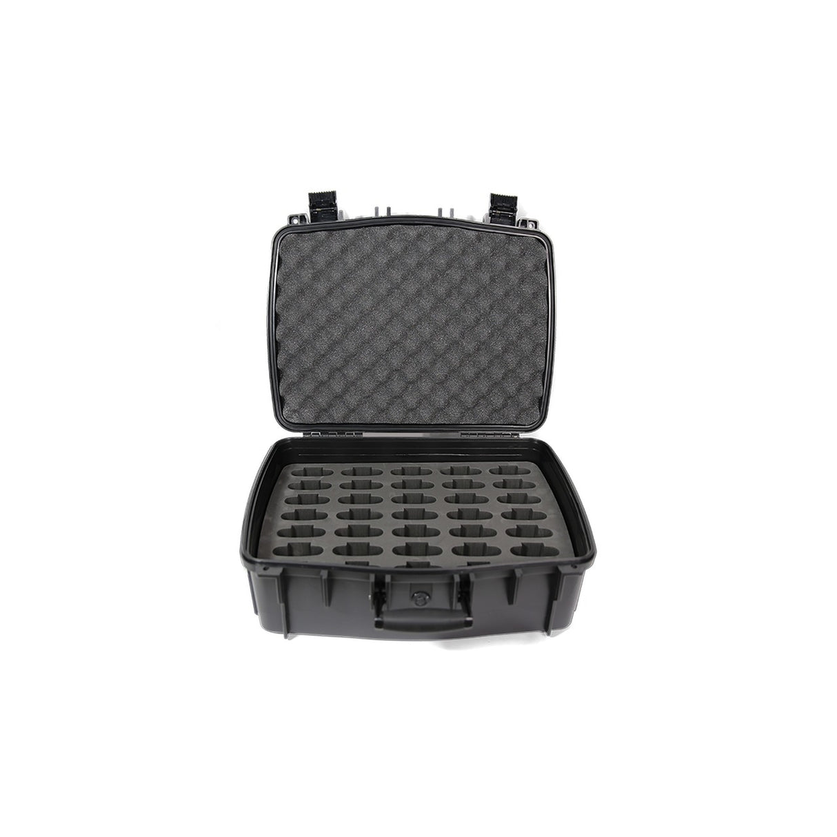 Williams AV CCS 056 35 Carry Case with 35 Slot Foam Insert for PPA T46 Transmitter, FM/IR/Loop Bodypack Receivers