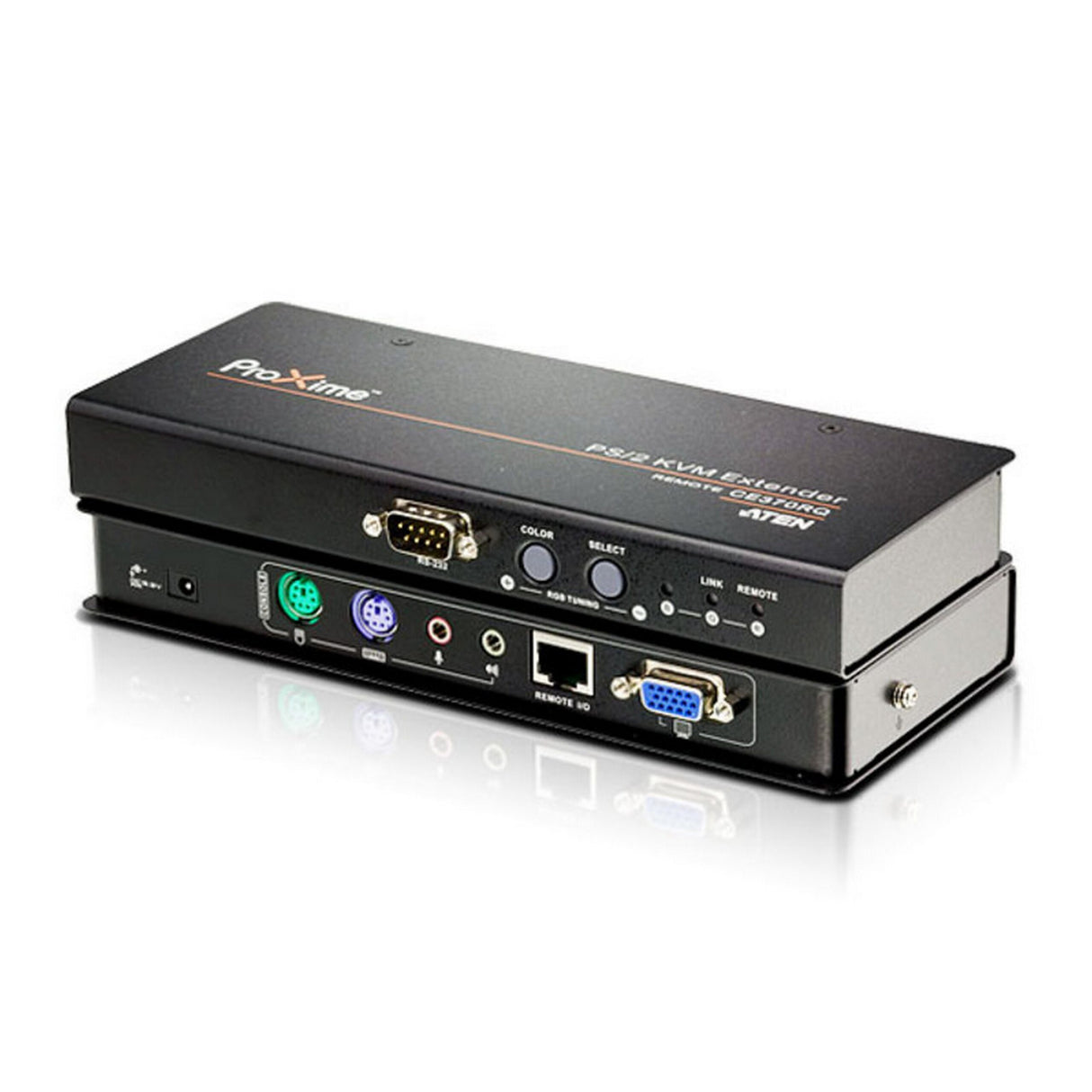 ATEN CE370 PS/2 VGA/Audio Cat 5 KVM Extender with Deskew