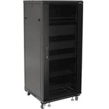 Sanus CFR2127-B1 55 Inch Tall AV 27U Component Rack