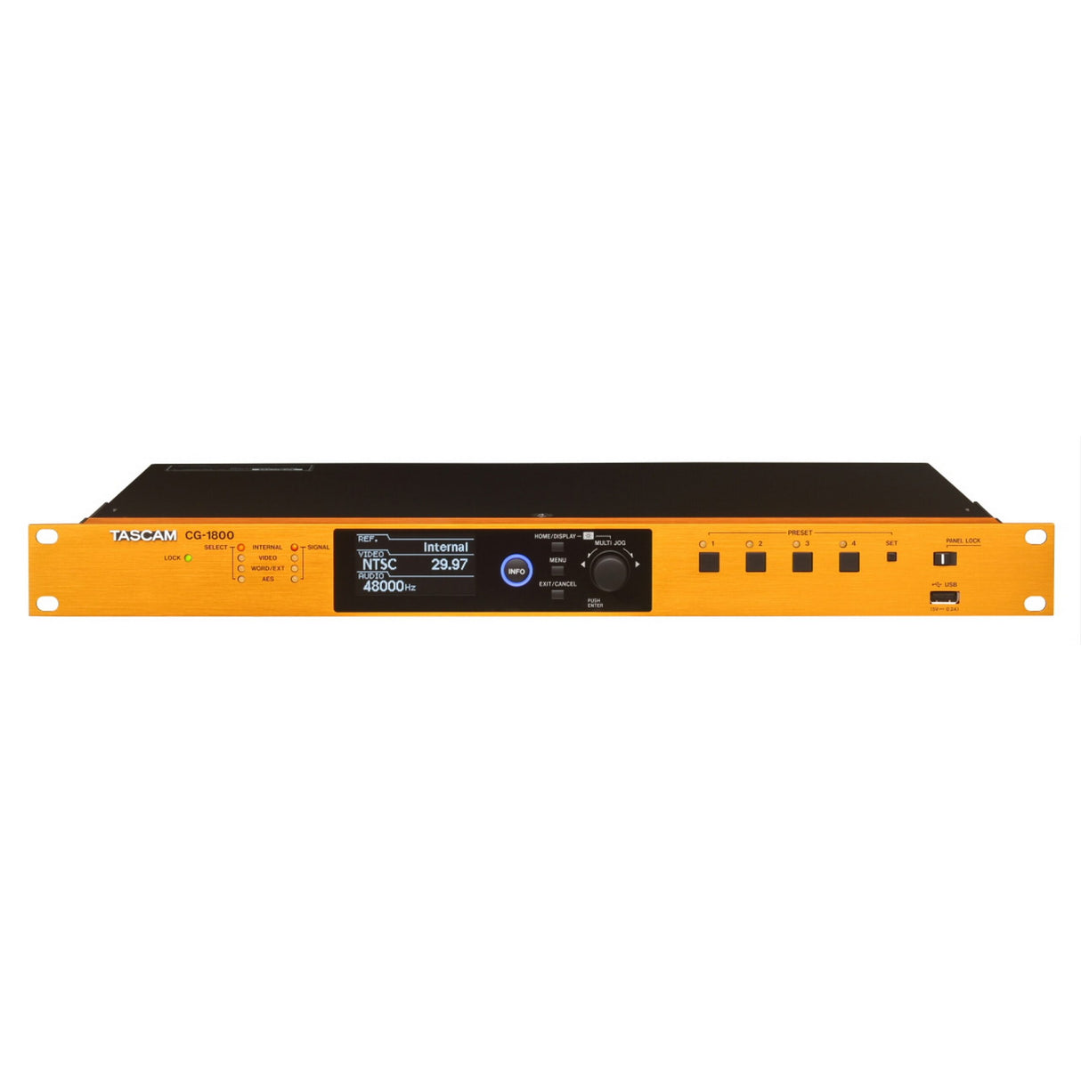 Tascam CG-1800 Master Clock Generator for Small to Large-Scale Video/Audio Synchronization Systems