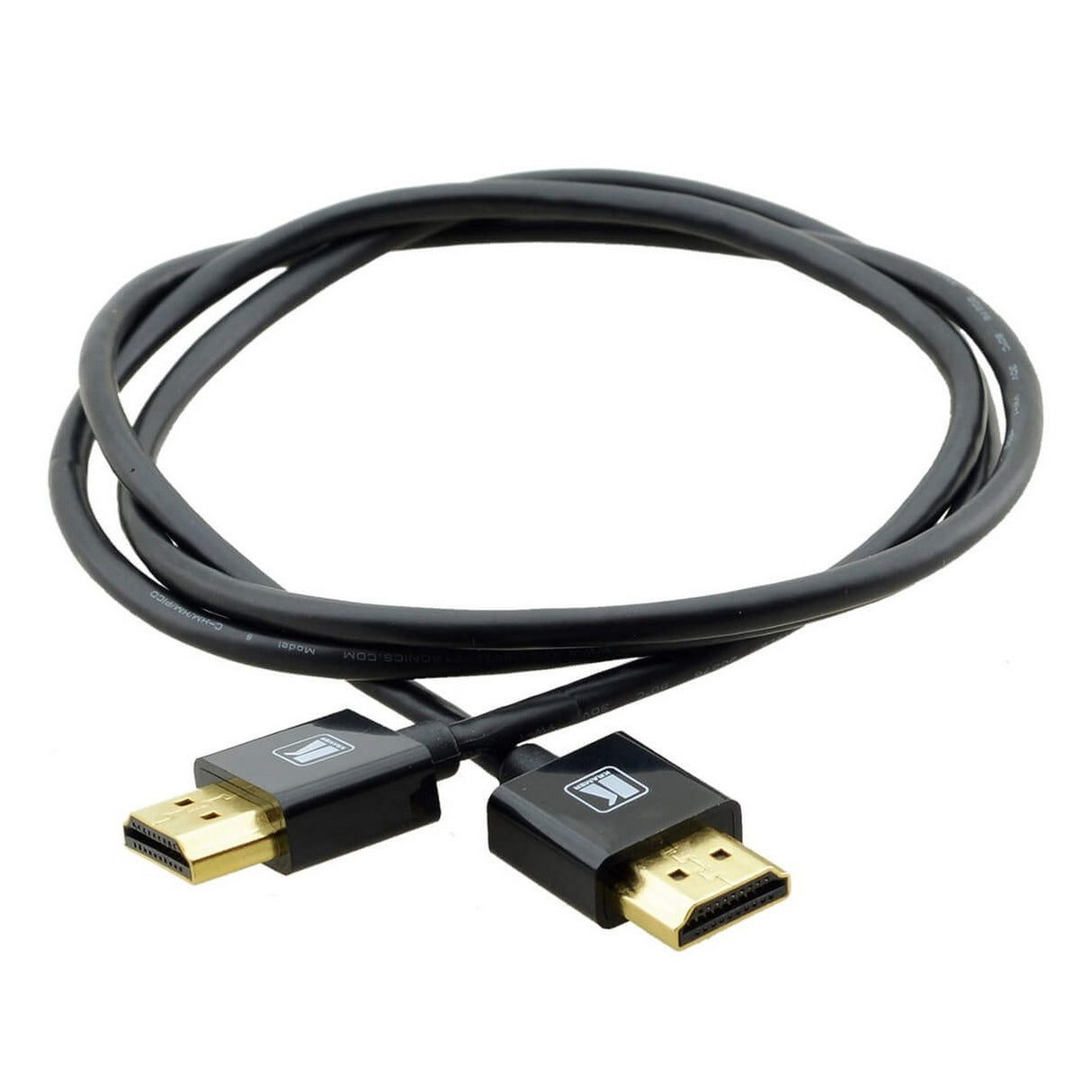 Kramer C-HM/HM/PICO/BK-6 6 Foot Ultra Slim High Speed HDMI Cable Black