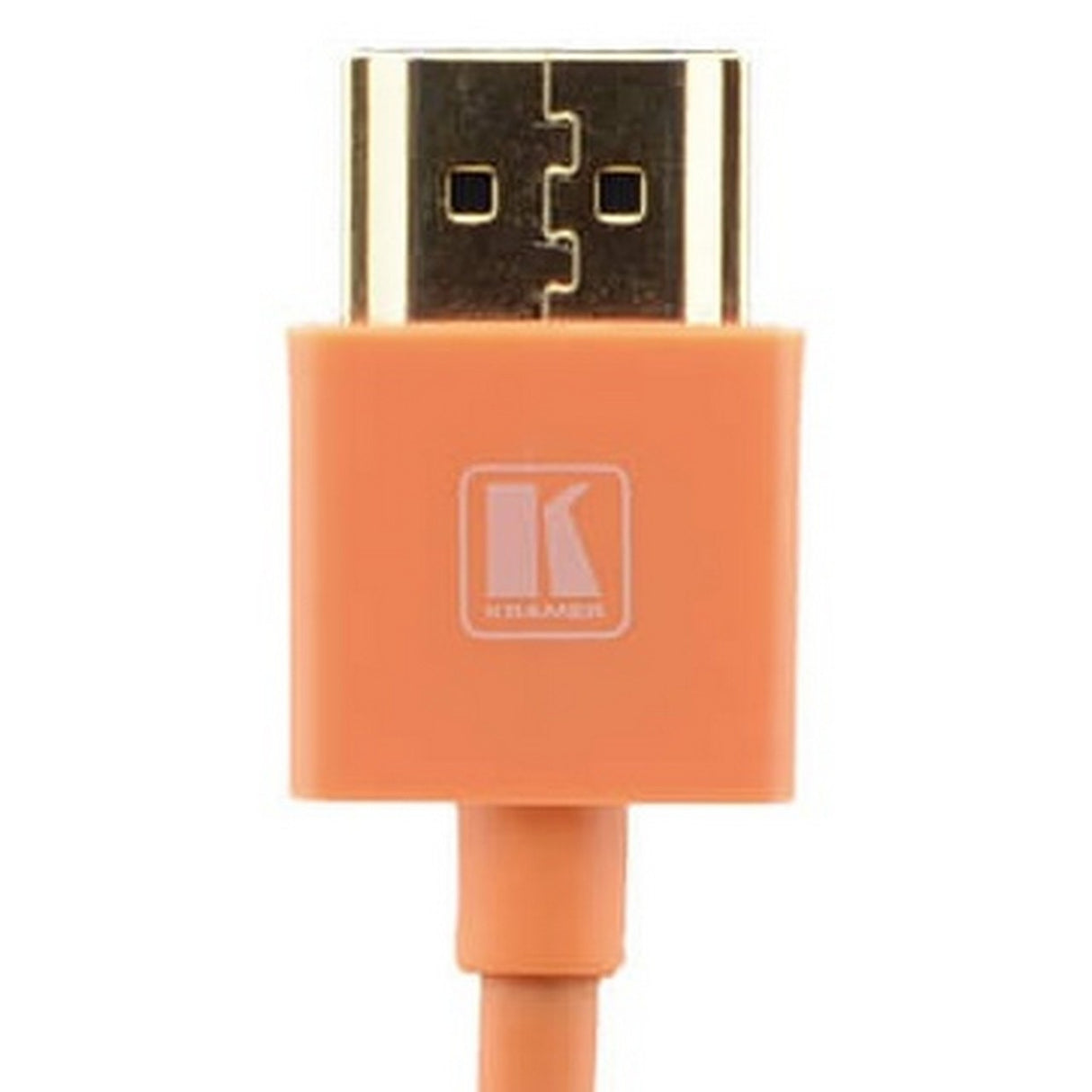 Kramer C-HM/HM/PICO/OR-10 10 Foot Ultra Slim High Speed HDMI Cable Orange