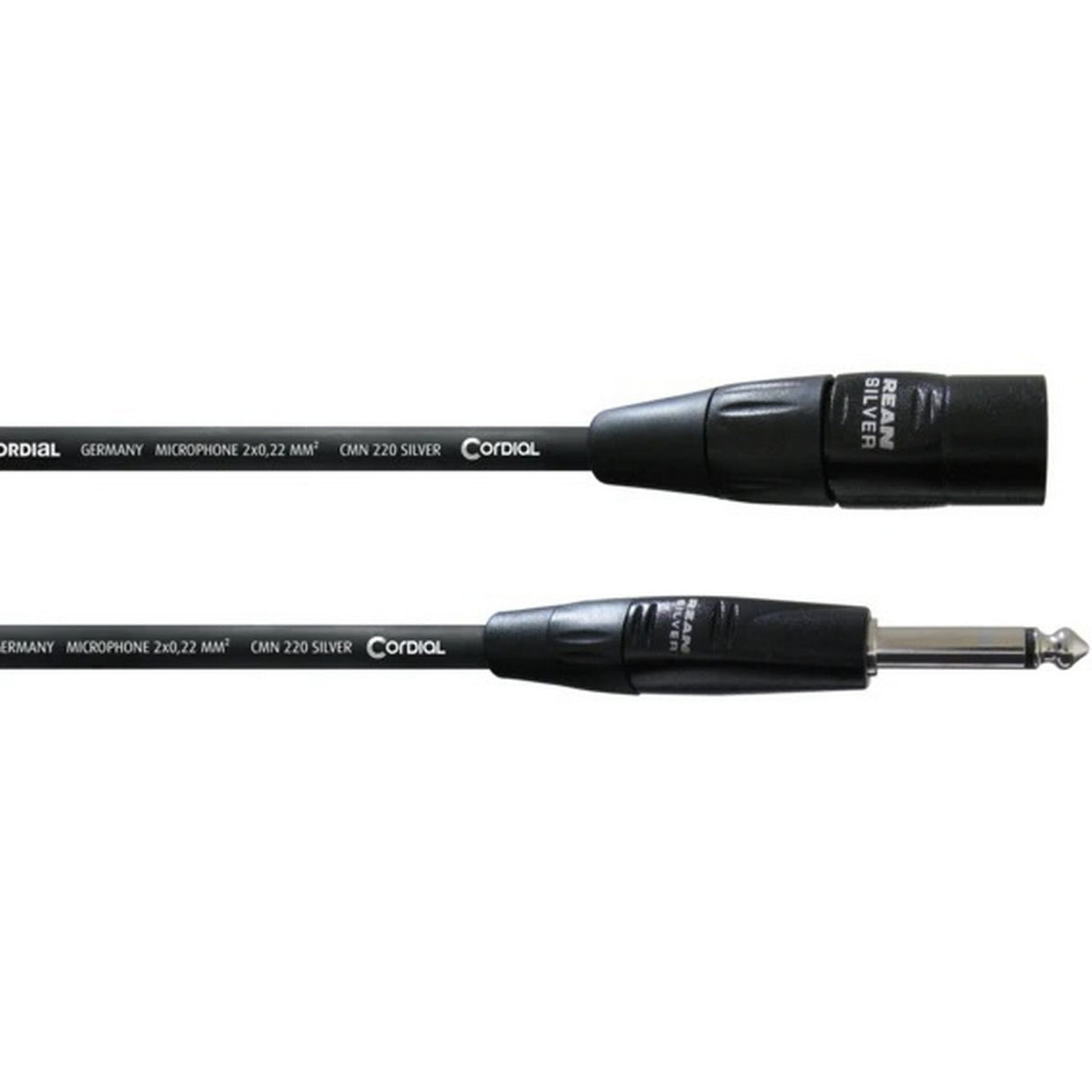 Cordial CIM 10 MP 1/4-Inch Plug to XLR Male Unbalanced Microphone/Line Cable, 33-Feet