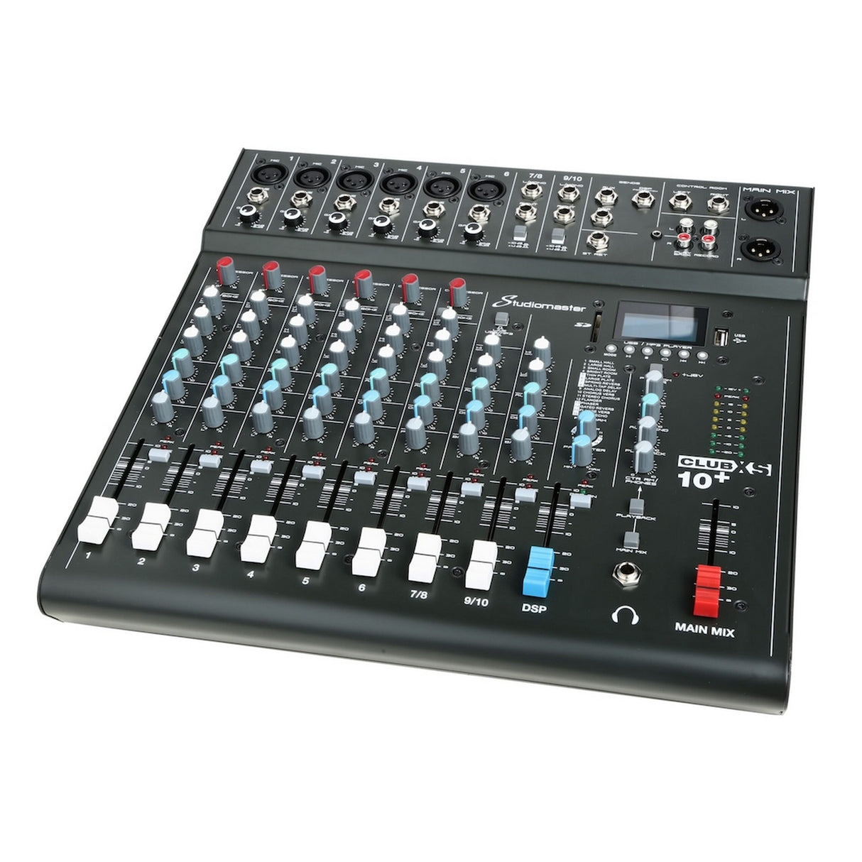 Studiomaster CLUB XS10+ 10 Channel Analog Mixing Console with DSP