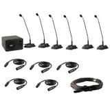 Anchor Audio CouncilMAN CM-6 6-User Conference System Package