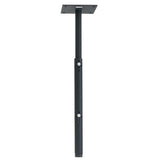 Chief CMA100 8 Inch Ceiling Plate with Adjustable NPT Column Black