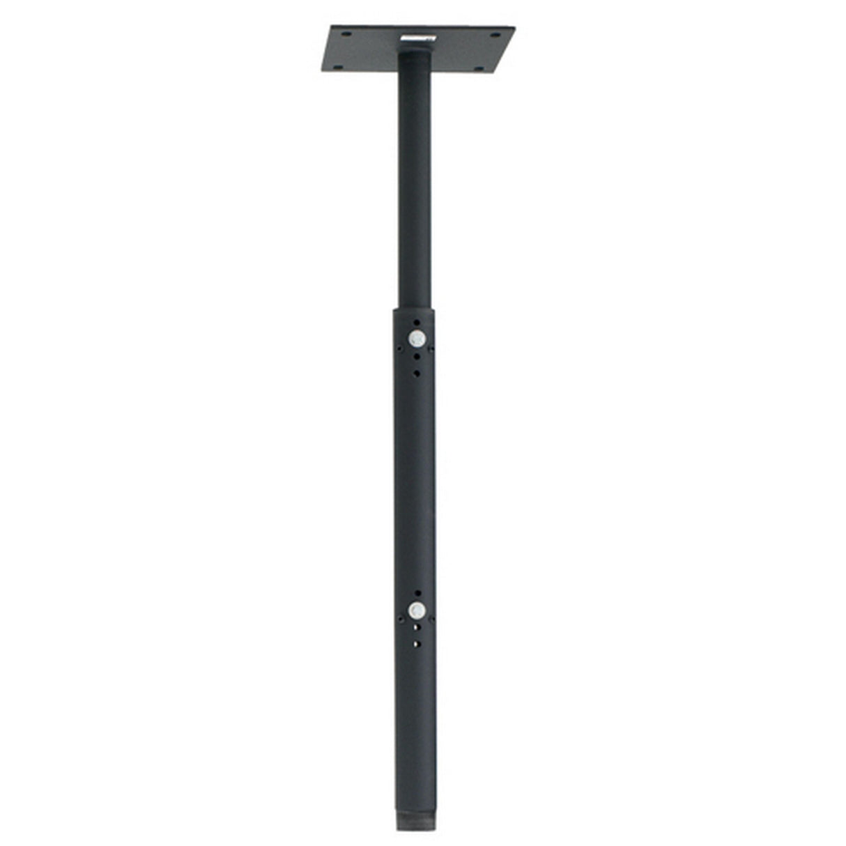 Chief CMA100 8 Inch Ceiling Plate with Adjustable NPT Column, Black