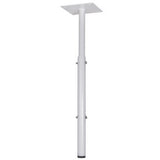 Chief CMA100W 8 Inch Ceiling Plate with Adjustable NPT Column White