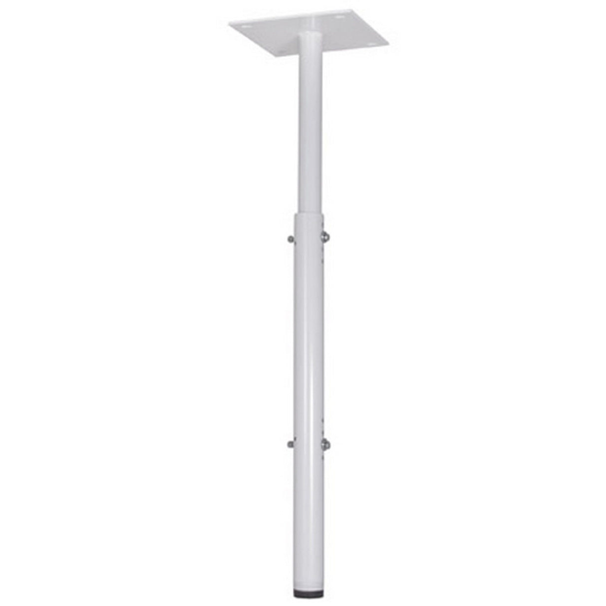 Chief CMA100W 8 Inch Ceiling Plate with Adjustable NPT Column, White
